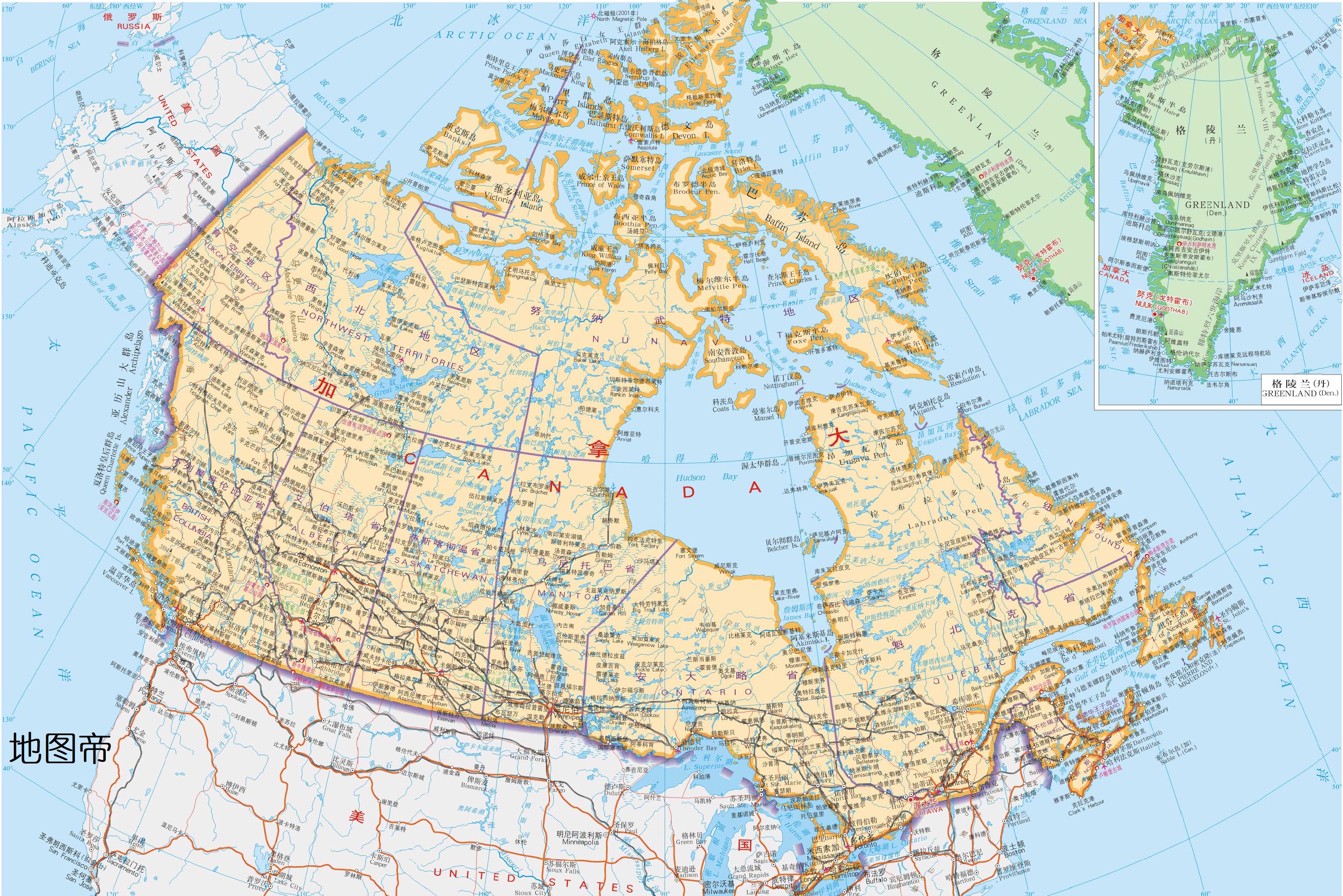 魁北克城地图图片