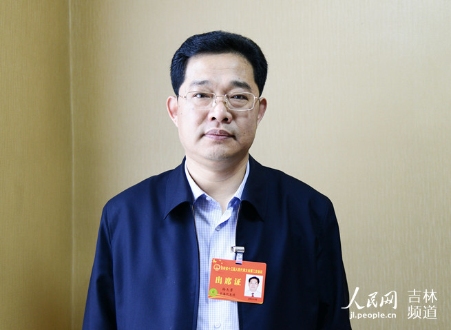 人民网专访吉林省人大代表,长春市南关区委副书记,区长杨大勇