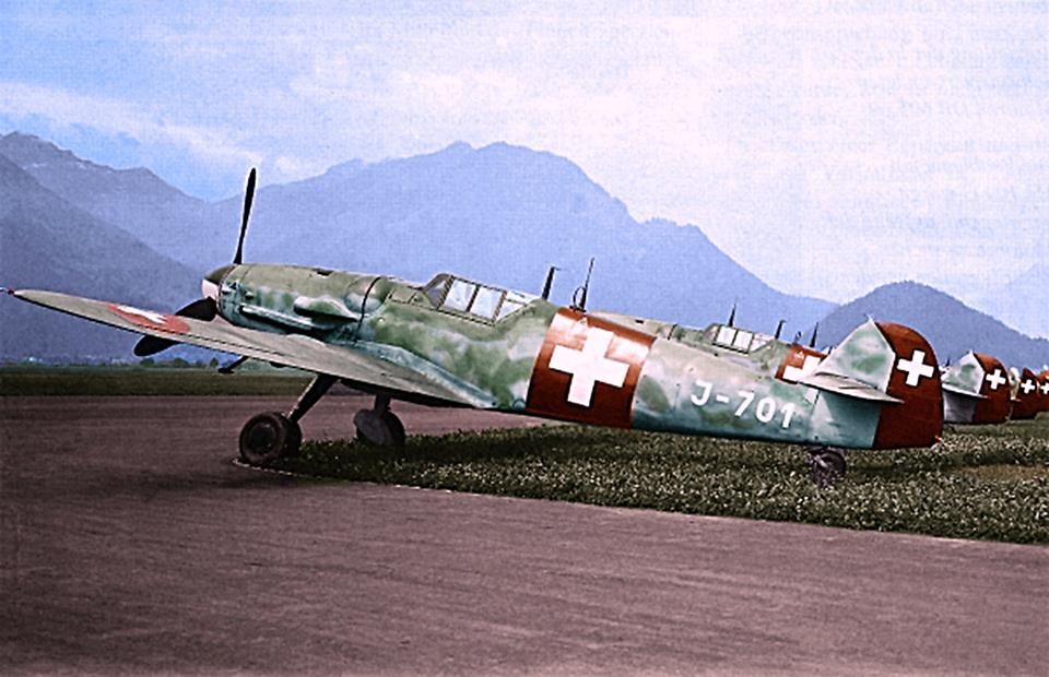 二战瑞士战斗机图片
