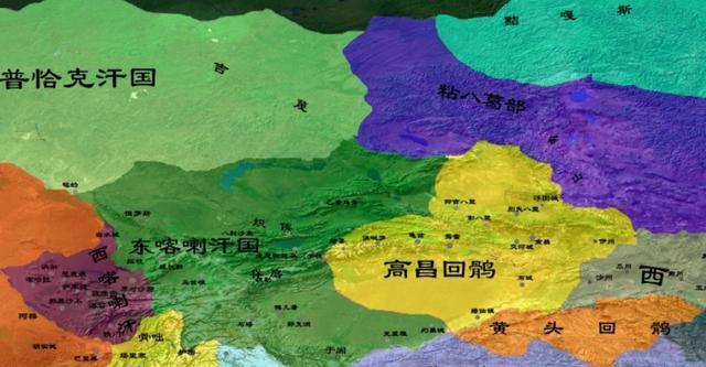 回鹘地图图片