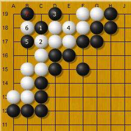 黑先黑棋有巧妙的手段可在白角出棋