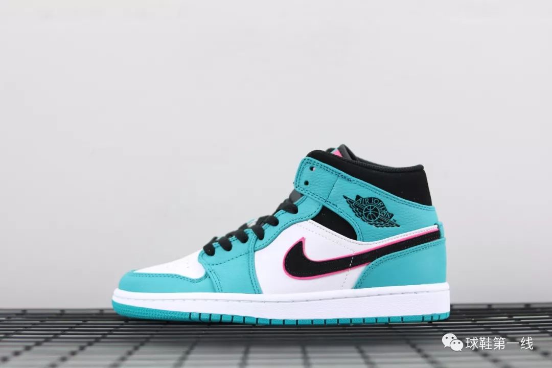 air jordan 1 mid aj1 荔枝纹 浅绿南海岸 852542