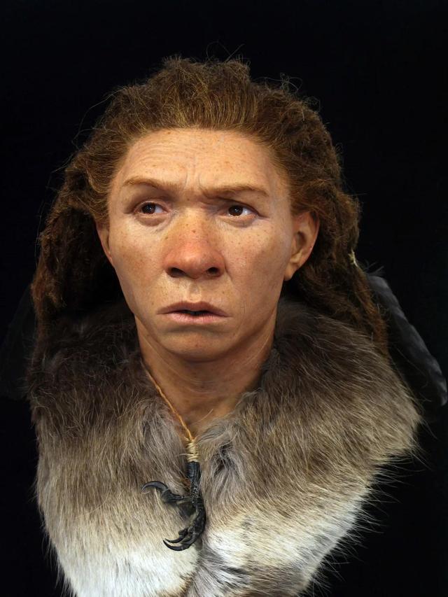科学家复原6种原始人的脸,跟想象中有些差距,欧洲人祖先很黑