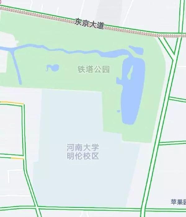 河南大学明伦高清地图图片