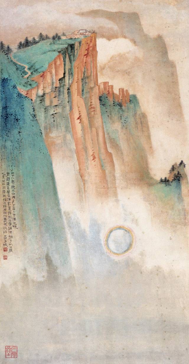 张大千中国画与西洋画最高的境界是一样的