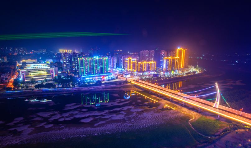 恩平市夜景图片
