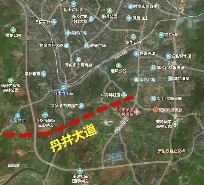 将实现萍莲高速与中心城区道路网顺畅连接,增强萍乡主城区与周边区域