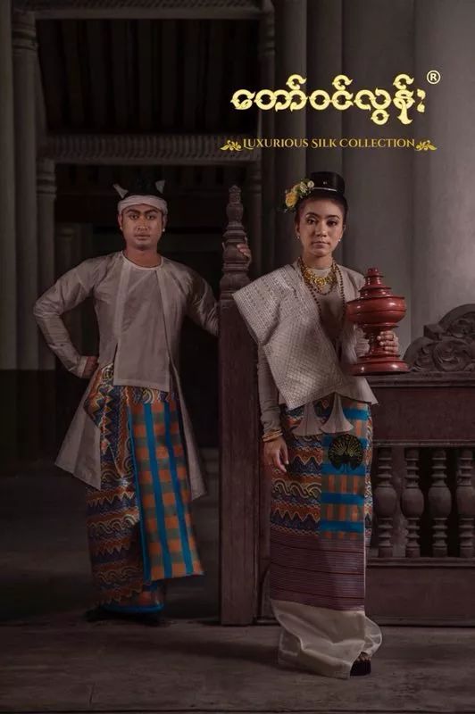 缅甸缅族装束及19世纪末20世纪上半业旧照
