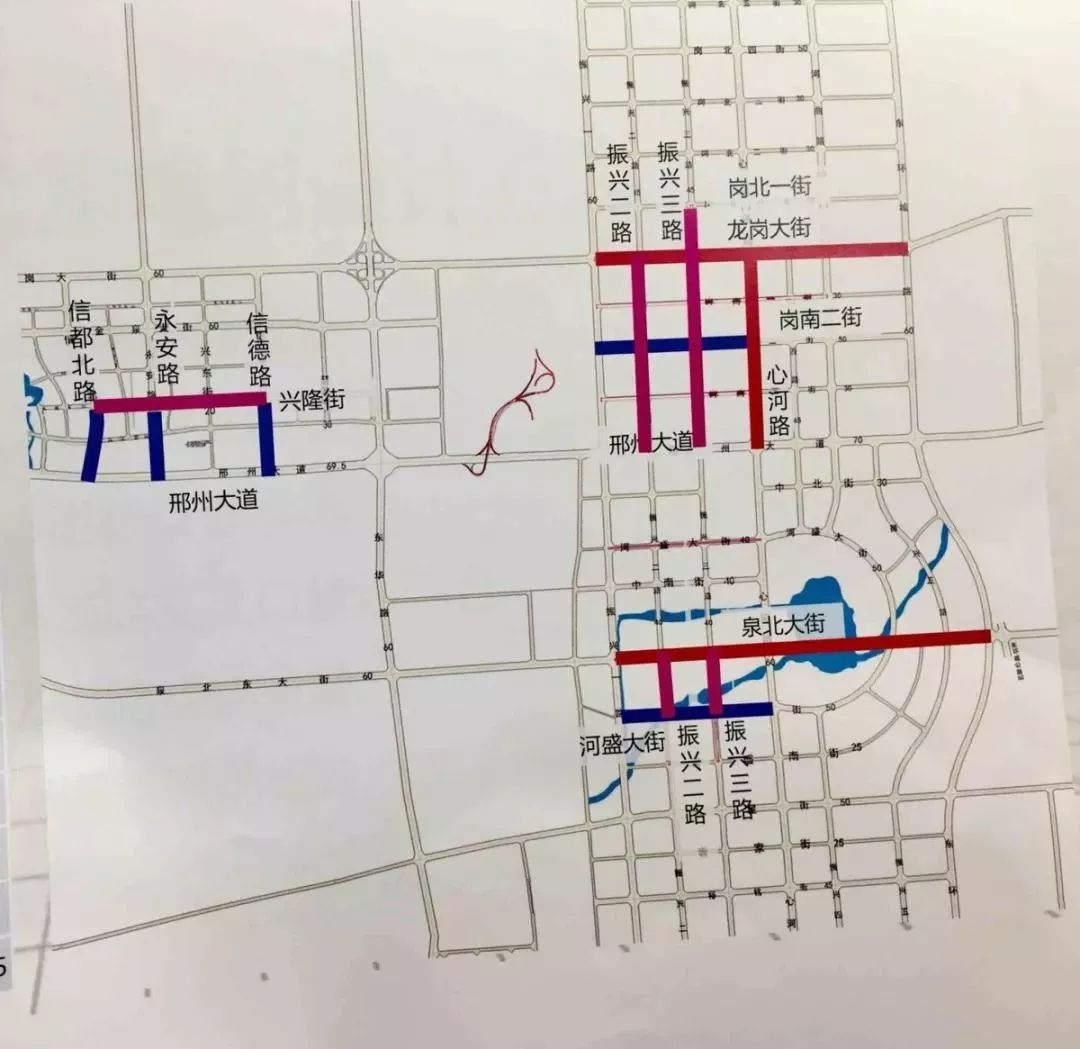 邢臺12條道路規劃設計方案通過看看在你家附近嗎