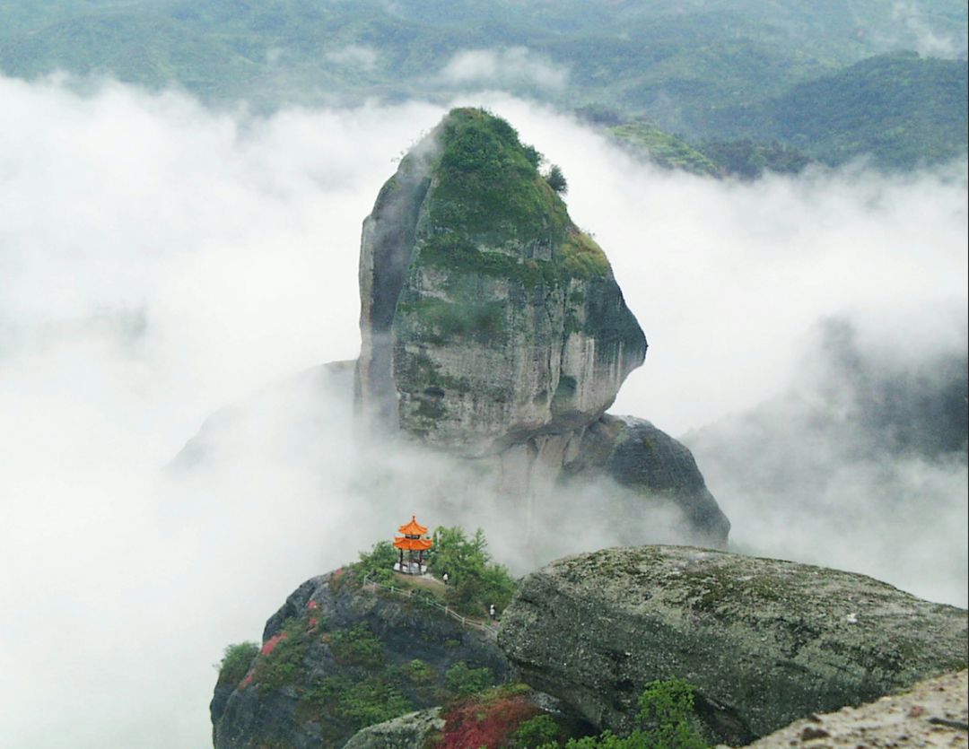 龙川霍山景色图片