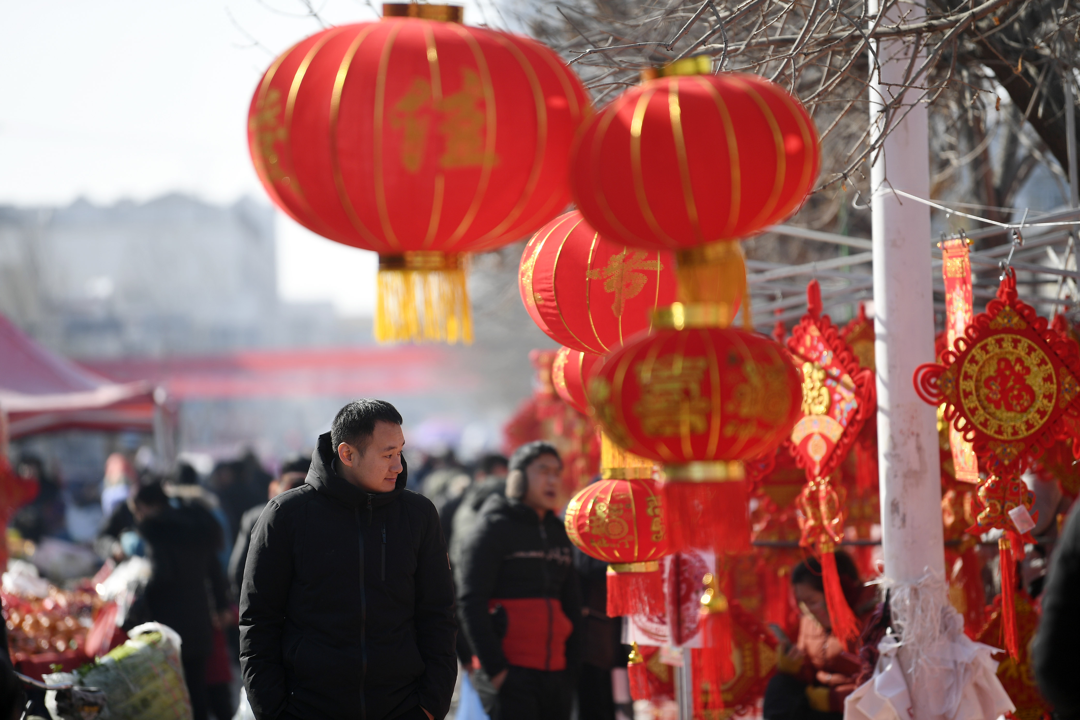 赶大集 迎新春