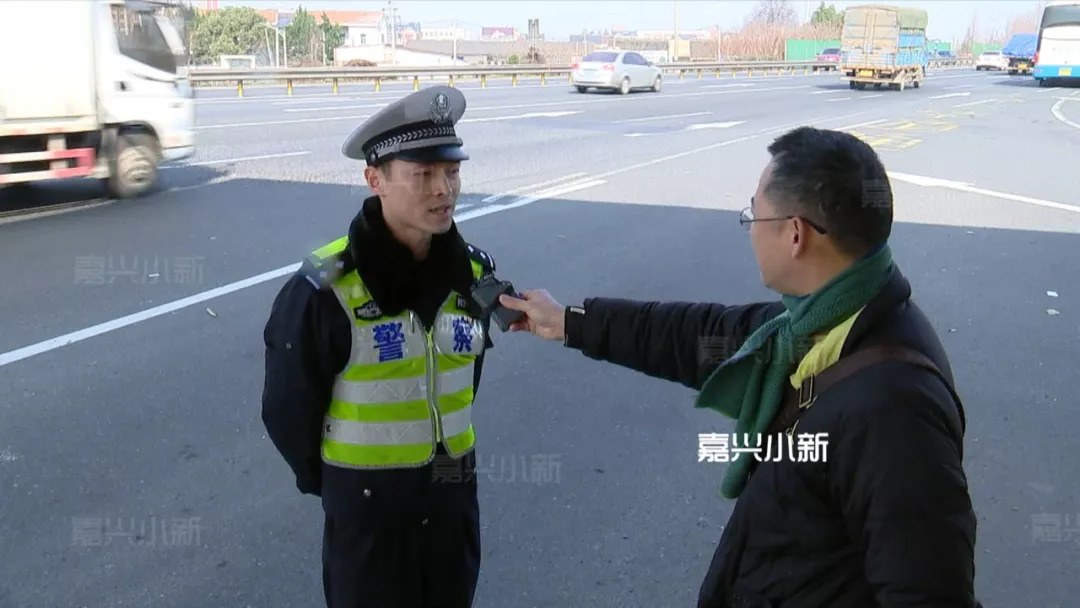 温馨提醒:嘉兴交警不休息,银手镯准备好了