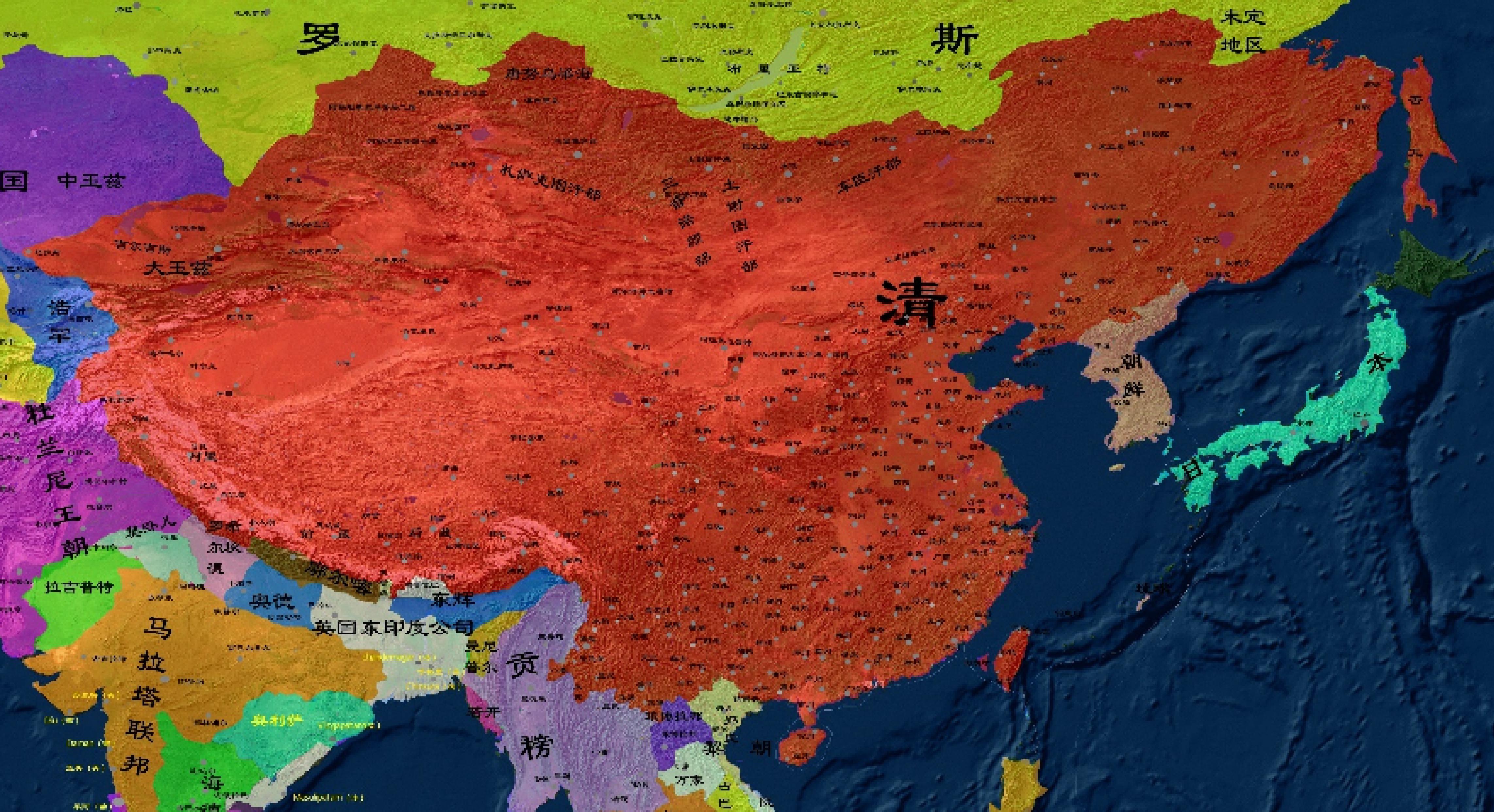 未来中国领土图片