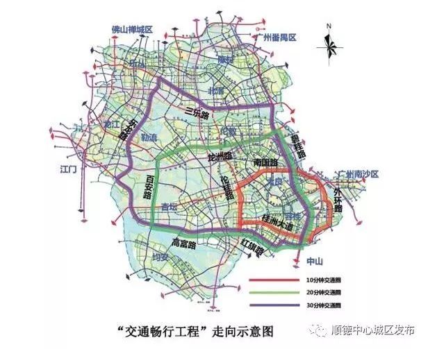 顺德区马岗新城规划图图片