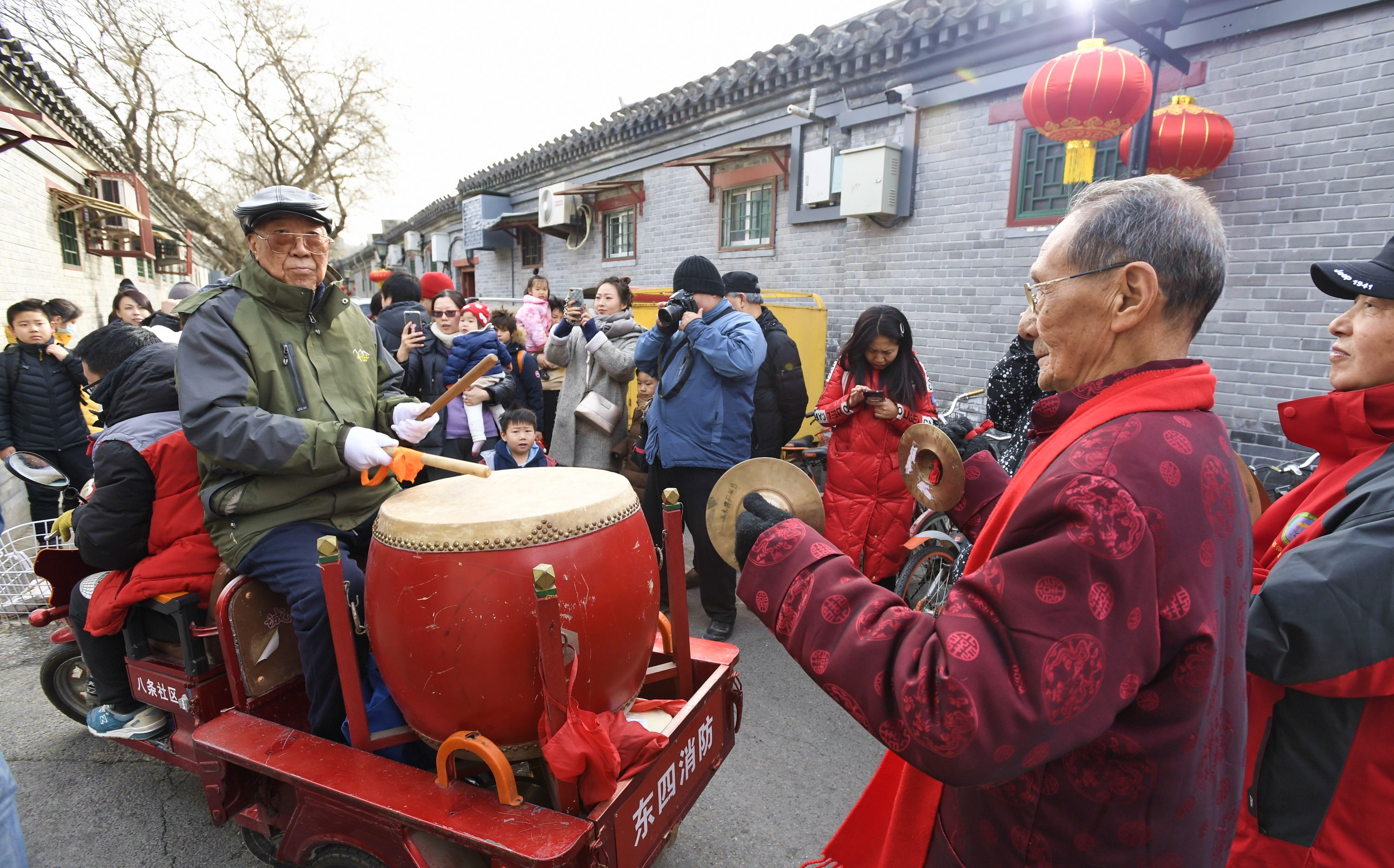 金猪纳福报春来"主题"报春"活动在东四胡同博物馆举行