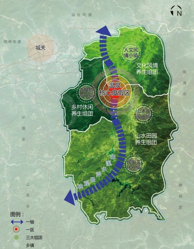 仙居三桥溪规划图图片