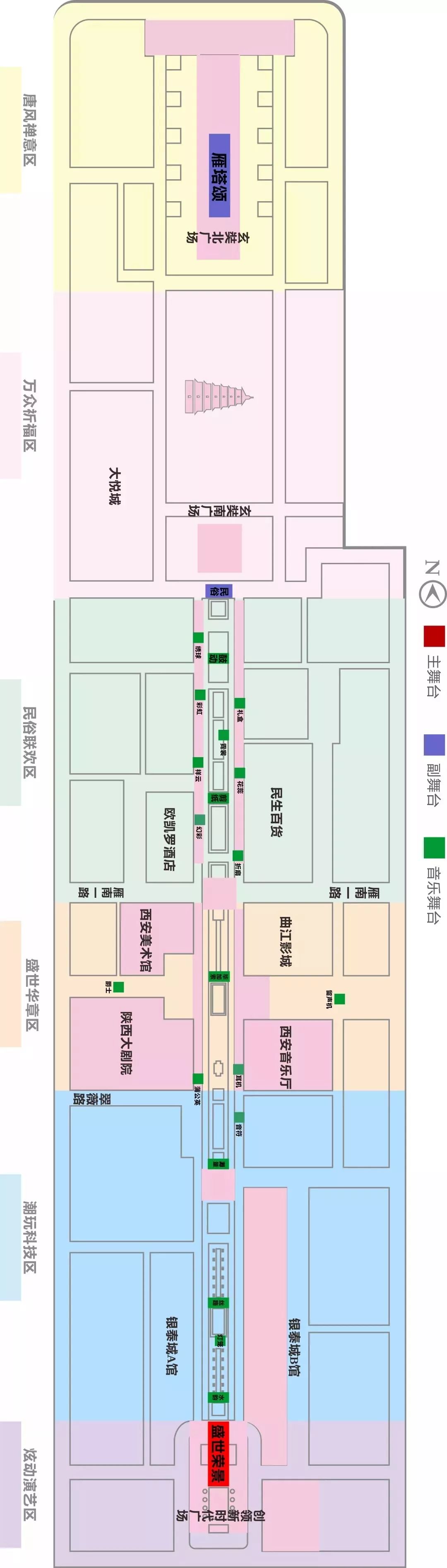 邯郸不夜城规划图图片