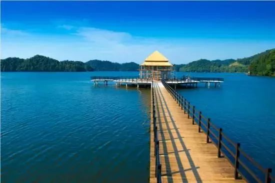 別墅房,豪華標間線路:仙女湖環湖路一雲錦莊一花園村一釣魚島度假村