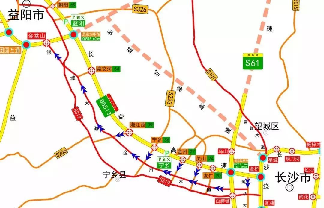 澧县S224省道线路图图片