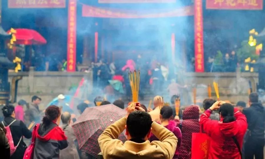 上香祈福