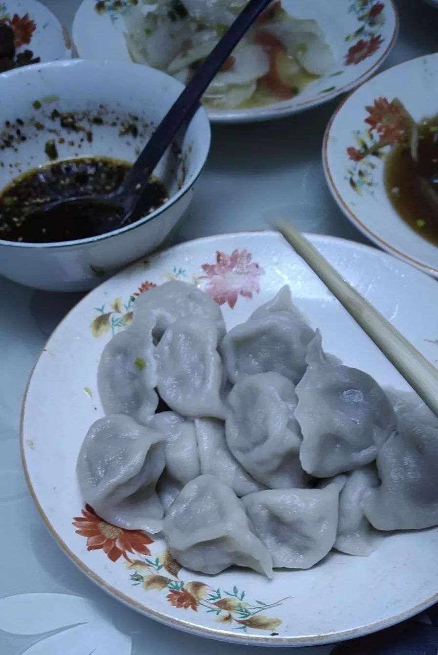 年夜饭饺子照片图片