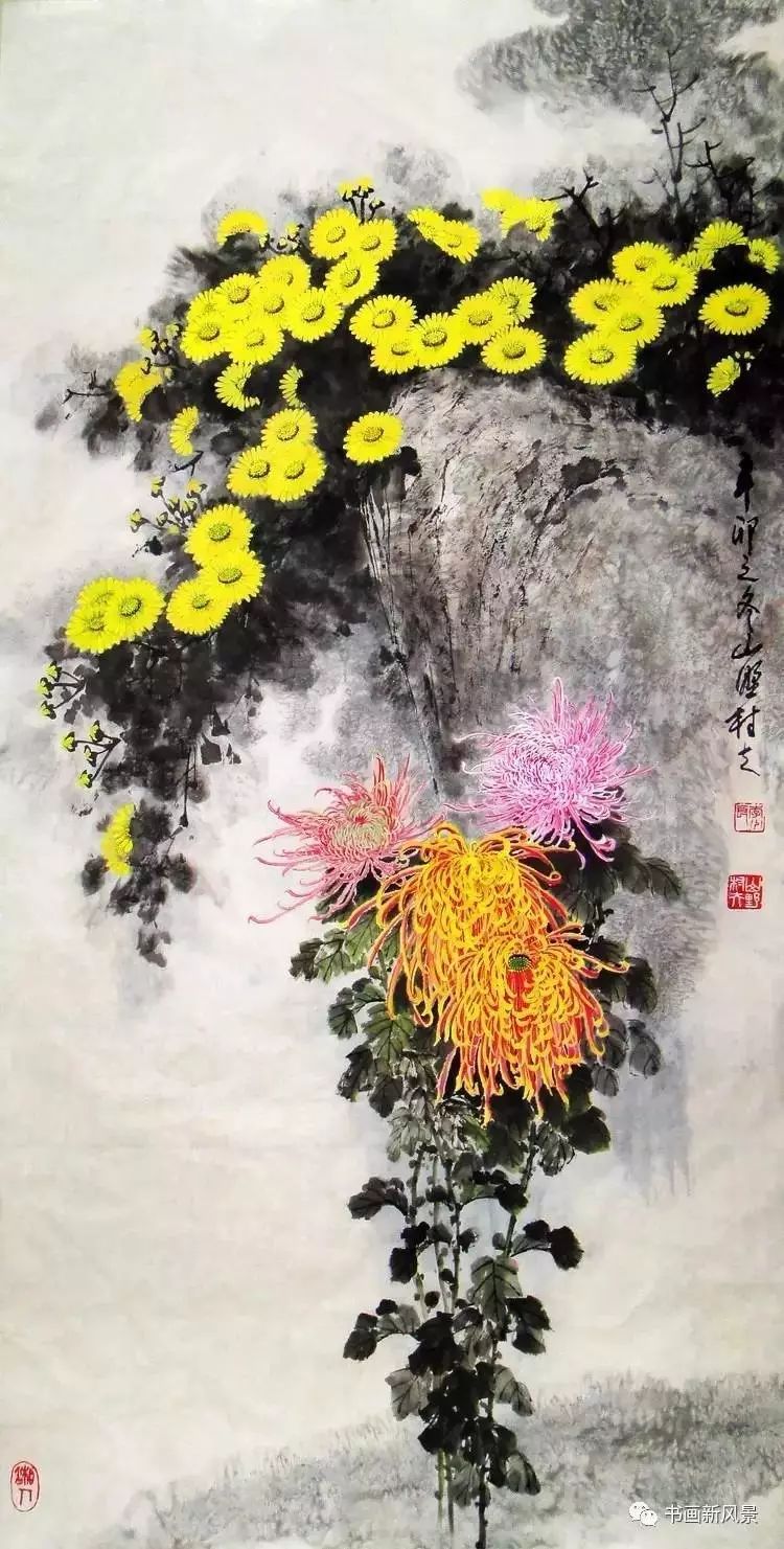 哪个画家最擅长画菊花图片