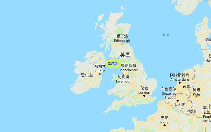 英格兰岛地图图片