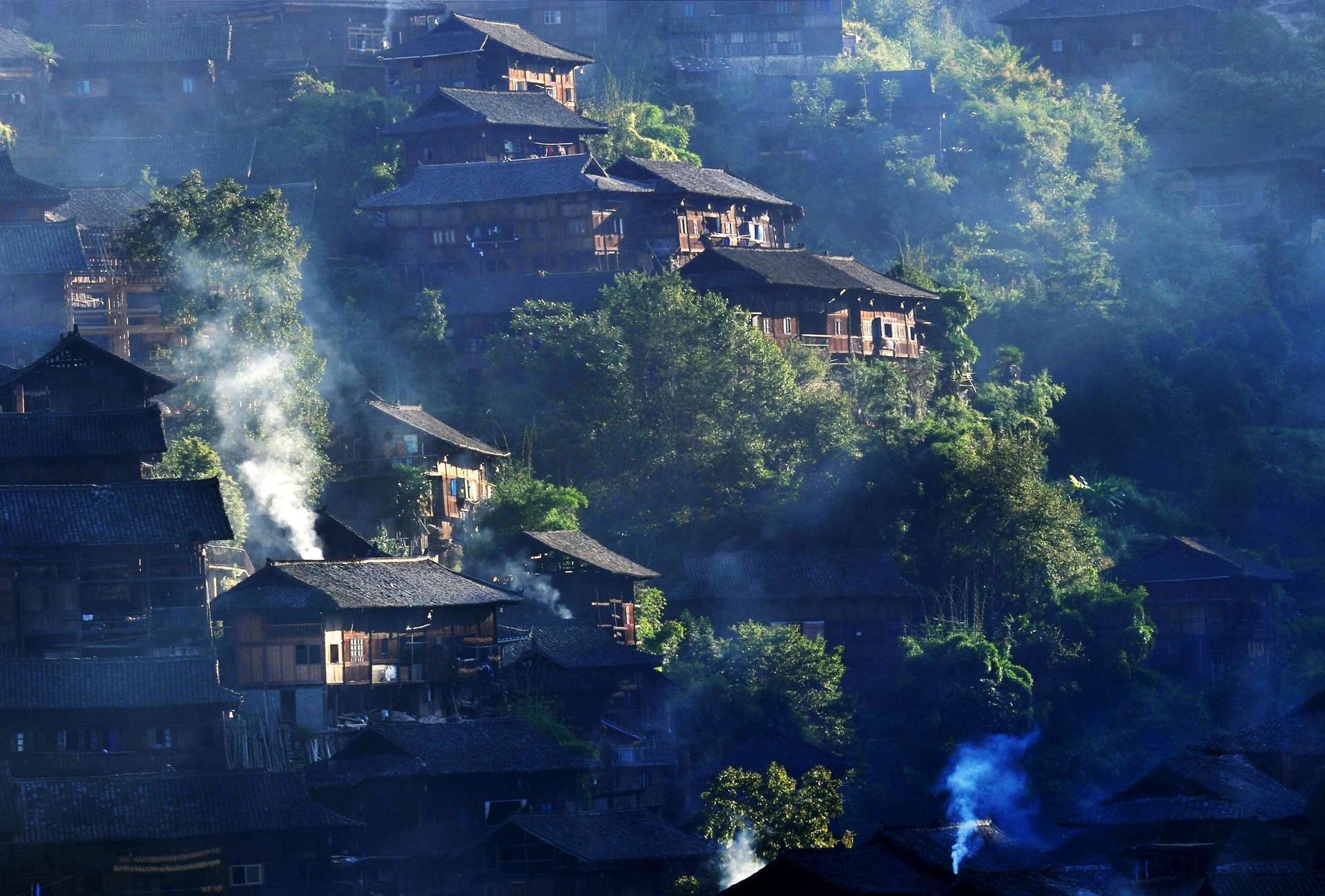 苗岭侗寨图片