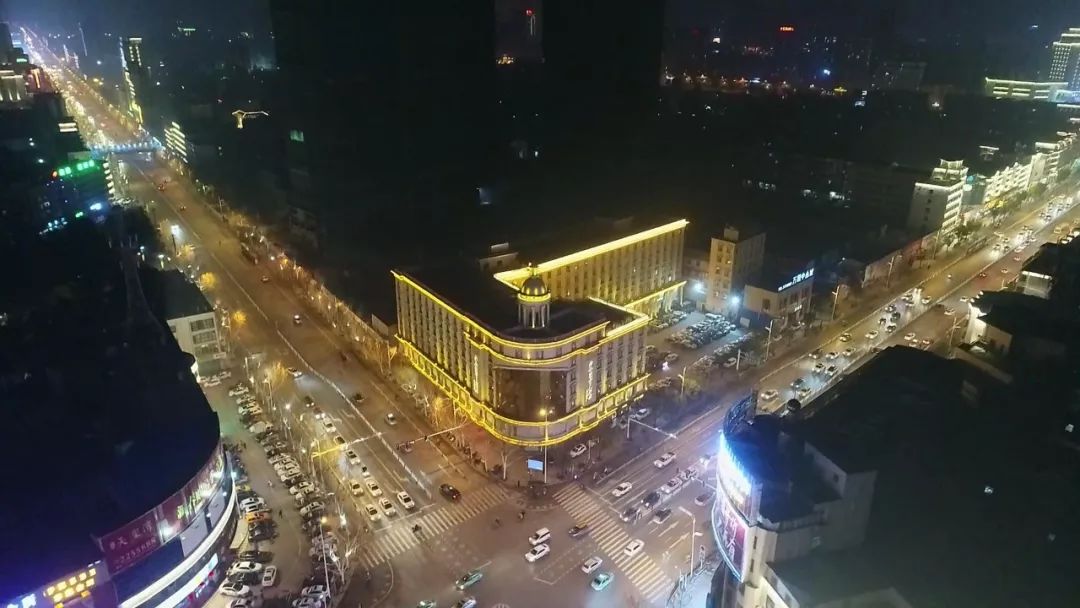 网络中国节春节震撼148秒航拍阜阳新春夜景每一帧都让你惊艳