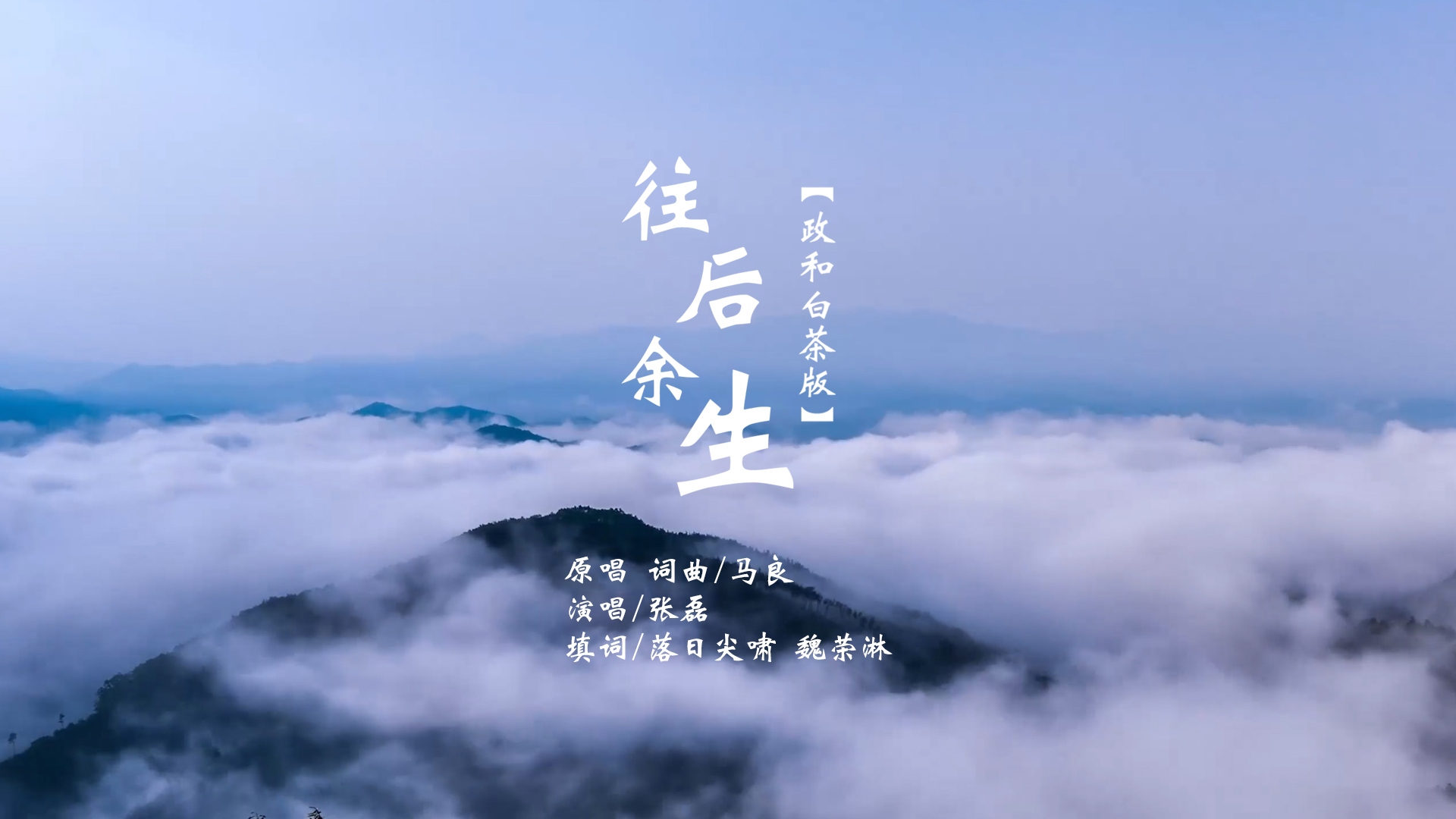 《往后余生》政和白茶版,讲述青年离开都市,回乡制茶创业的故事