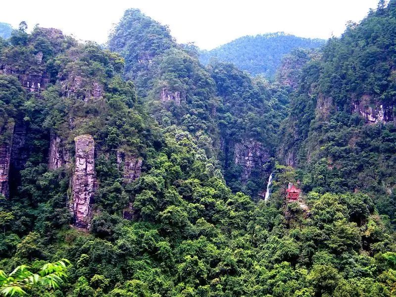 平南大桂山风景区图片