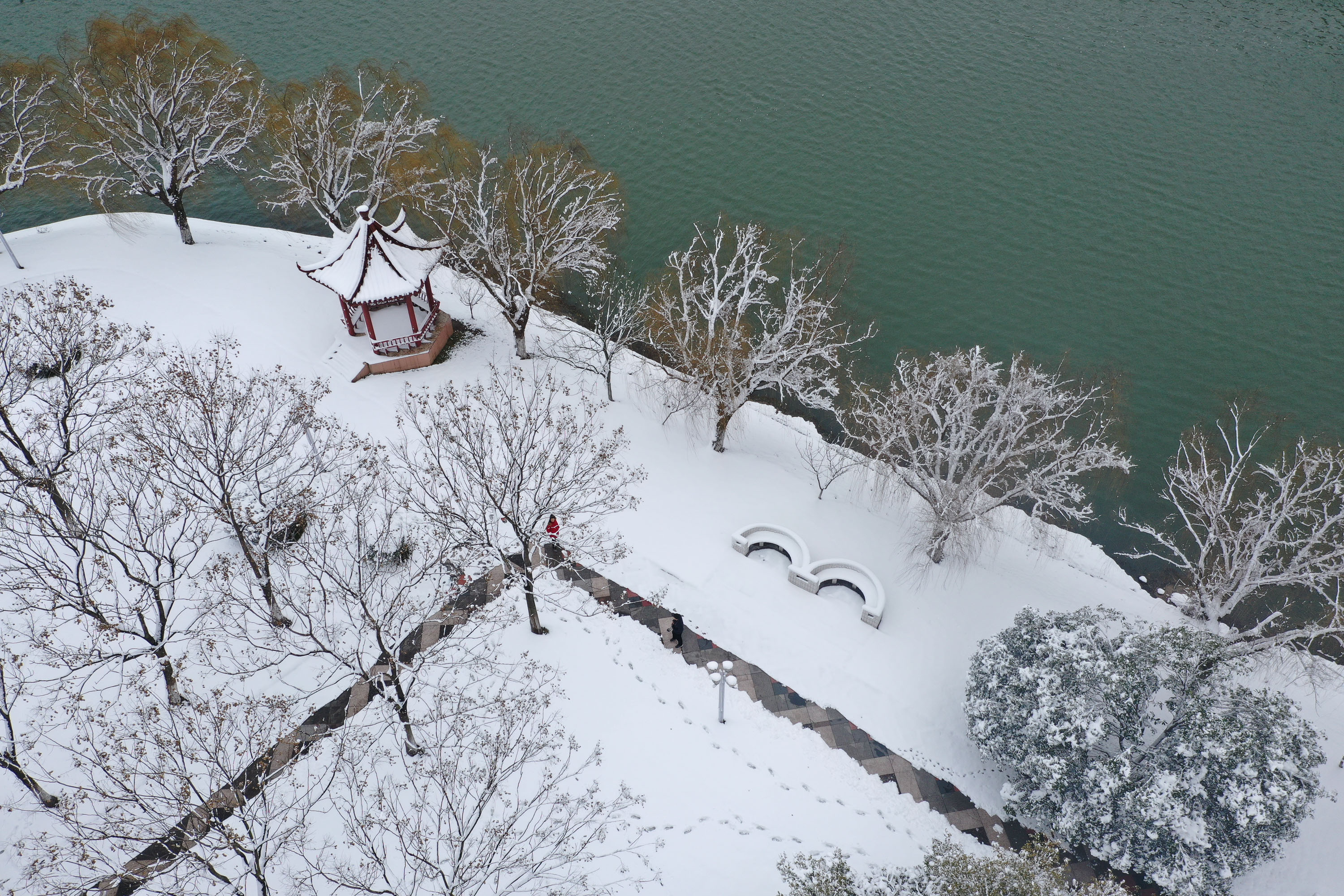 秣陵雪图片