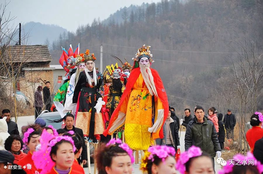 天水社火下四川图片