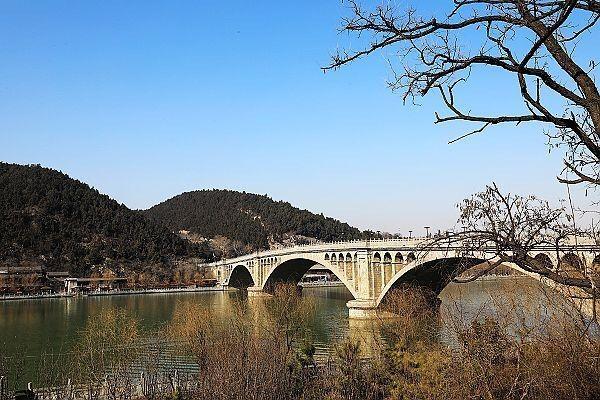 神都洛阳美景掠影龙门定鼎门朱樱塔