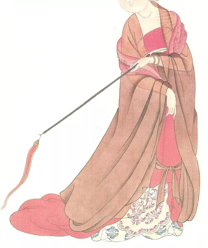 唐代手绘古装美女图图片