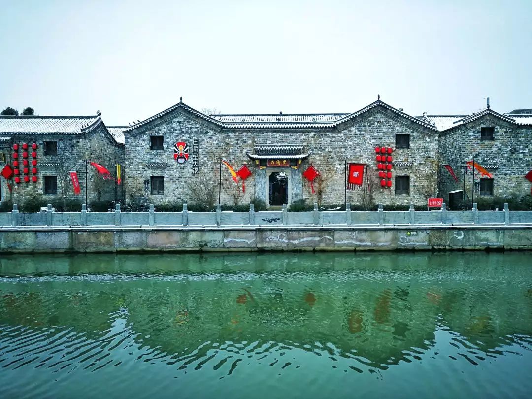 颍上:瑞雪兆丰年,雪中管仲老街这样美