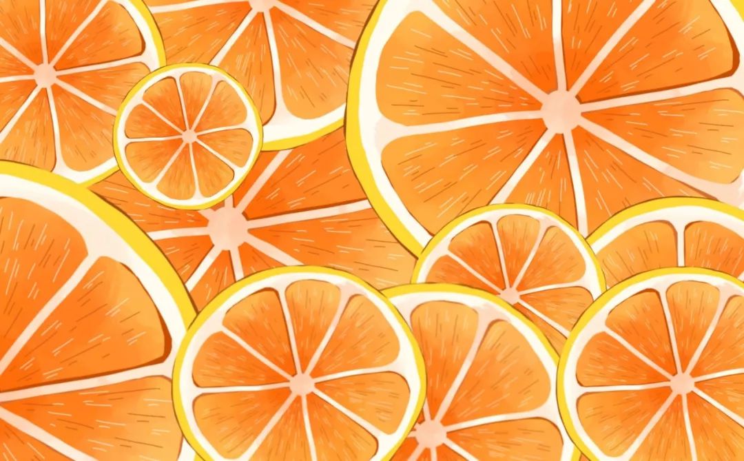 小橘子壁纸高清图片