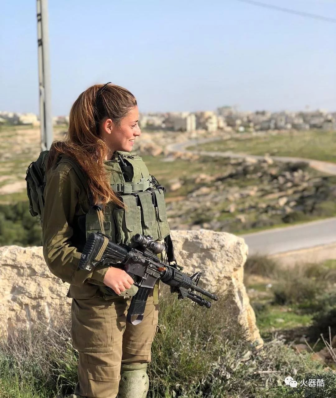 以色列国防军 女兵图片