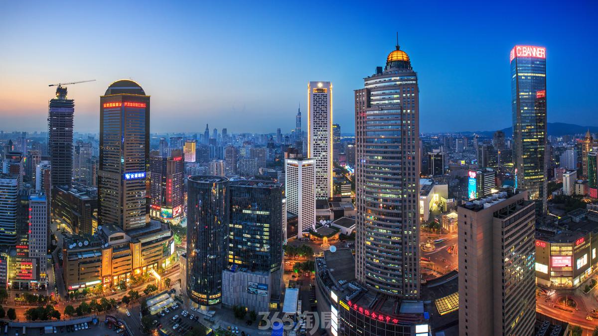 南京新街口商圈图片