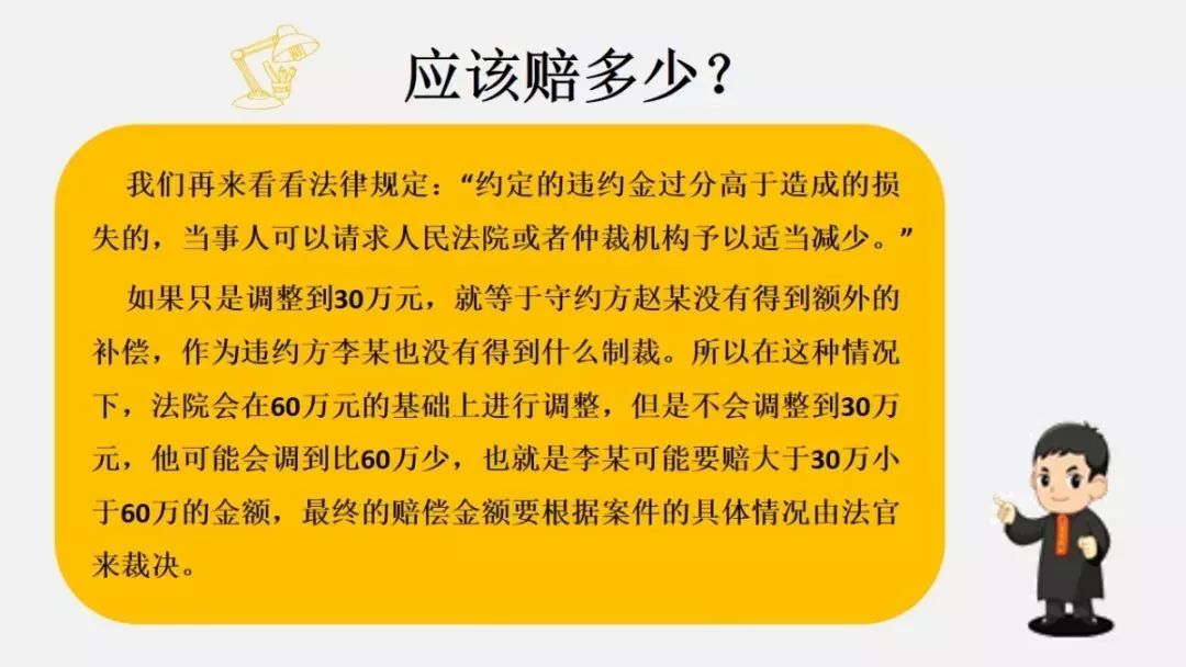 普法系列第五期丨合同违约赔多少?