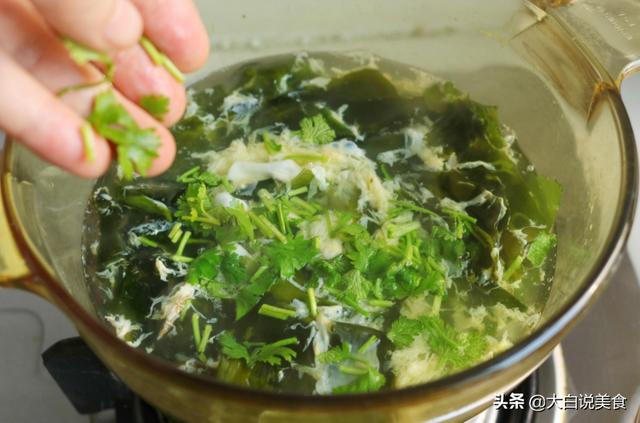 干货分享轻松做海带蛋花汤不放油降血脂血糖还能补钙