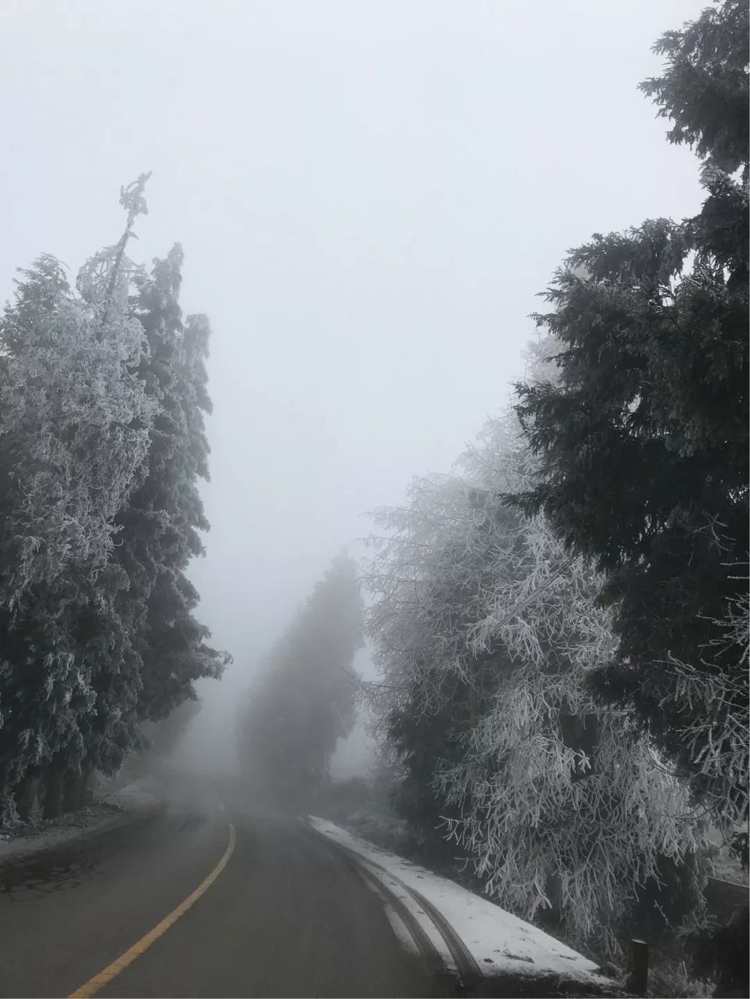 齐岳山雪景图片图片