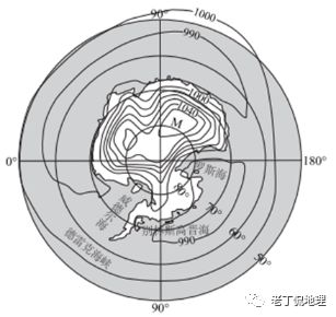 影響南極大陸等壓線分佈的主要因素是a.海陸 b.