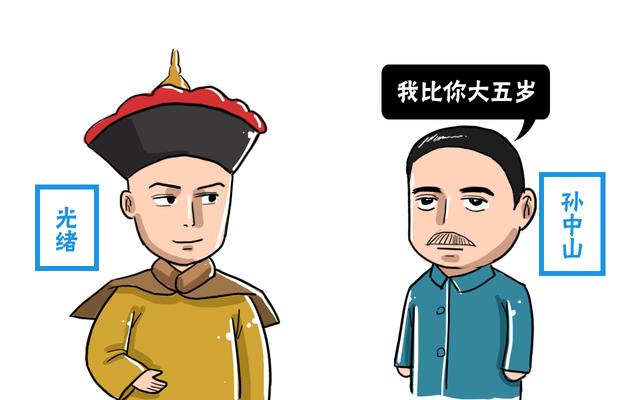 孙中山照片 漫画图片