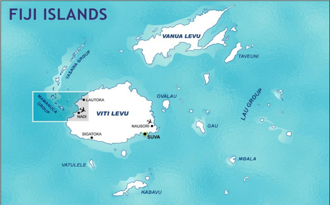 斐济在哪里图片