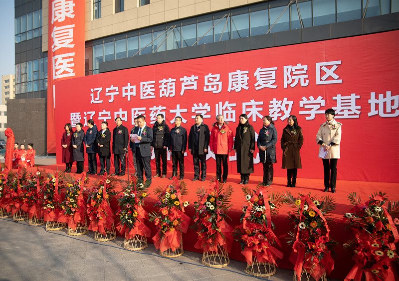 市,区两级相关领导,辽宁中医药大学相关领导,辽宁中医药大学附属医院