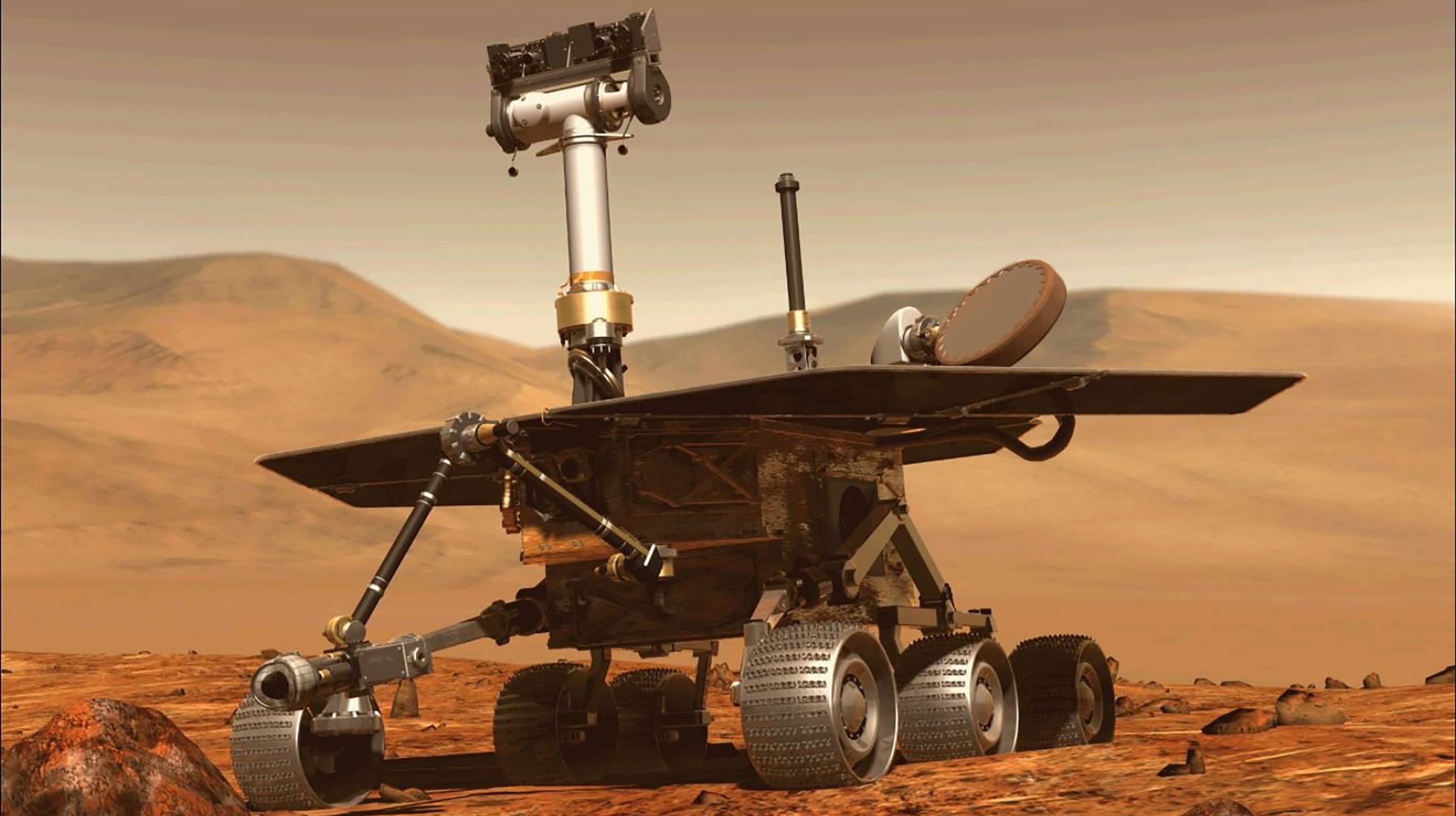 迄今为止人类历史上服役时间的火星探测器机遇号,走到了生命的尽头