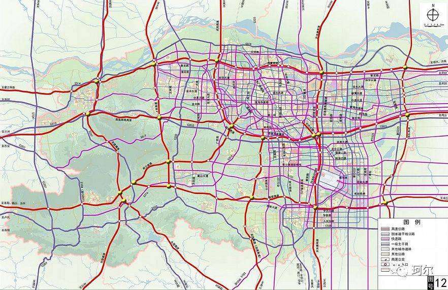 郑州快速路规划图片