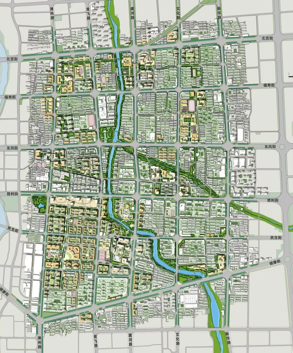 潍坊市城市总体规划图片