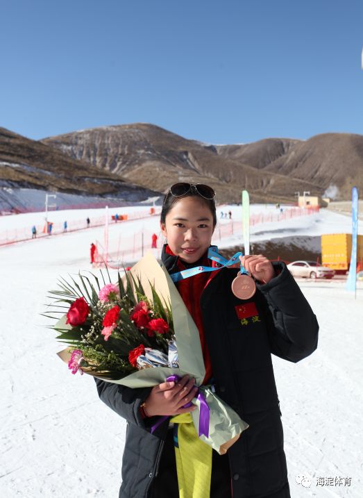 全国二青会赛场,海淀队员李思薇为北京滑雪队再添一铜!